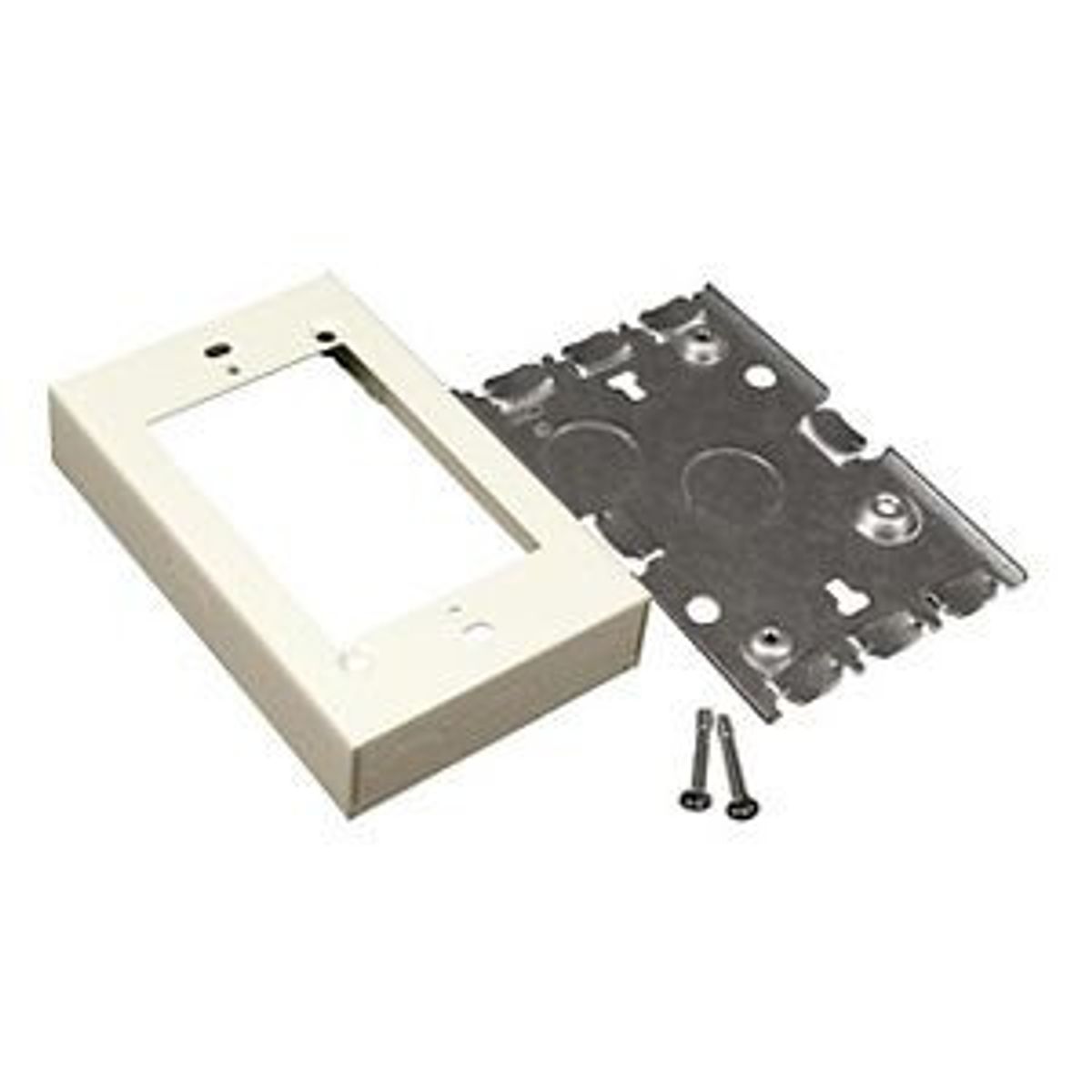 Legrand 5748WH | 500/700 Series Single-Gang Switch and Receptacle Box Fitting White