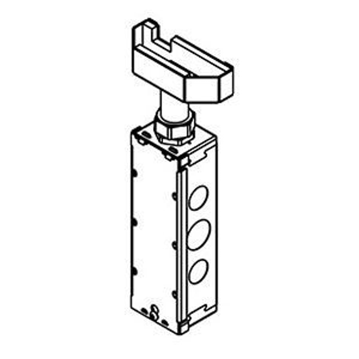 Legrand 575CHA | Bottom Housing Assembly 1/2-Gang, 3/4 inch Trade Size Conduit