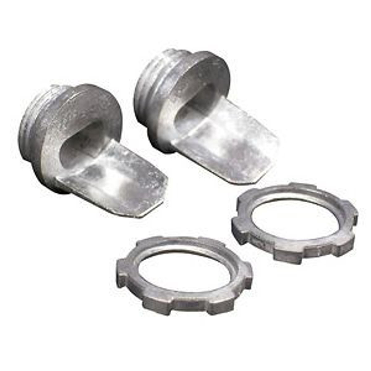 Legrand 5781 | 500/700 Box Connector (Galvanized) Fitting, 1/2 inch