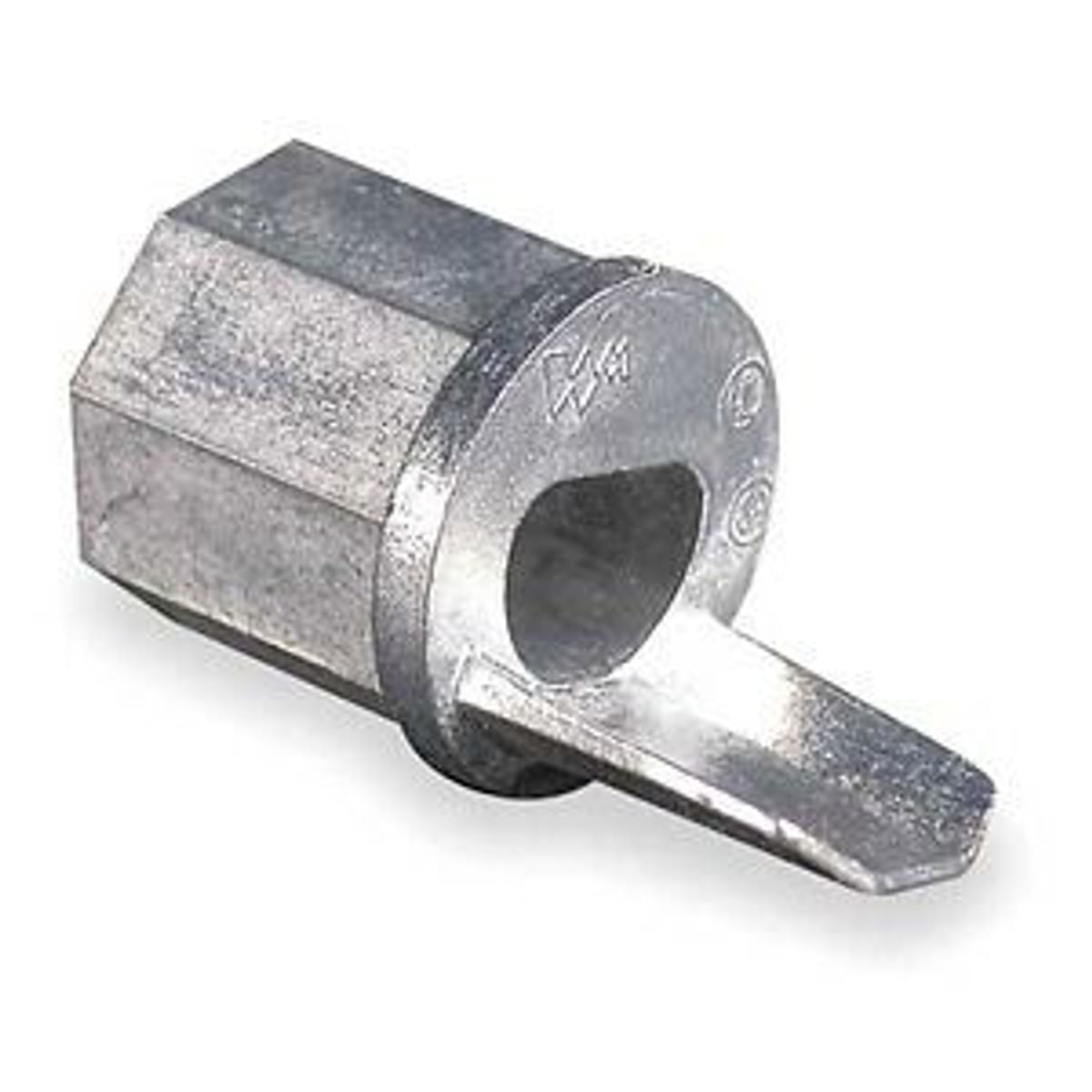 Legrand 5782 | 500/700 Conduit Connector (Galvanized) Fitting, 1/2 inch