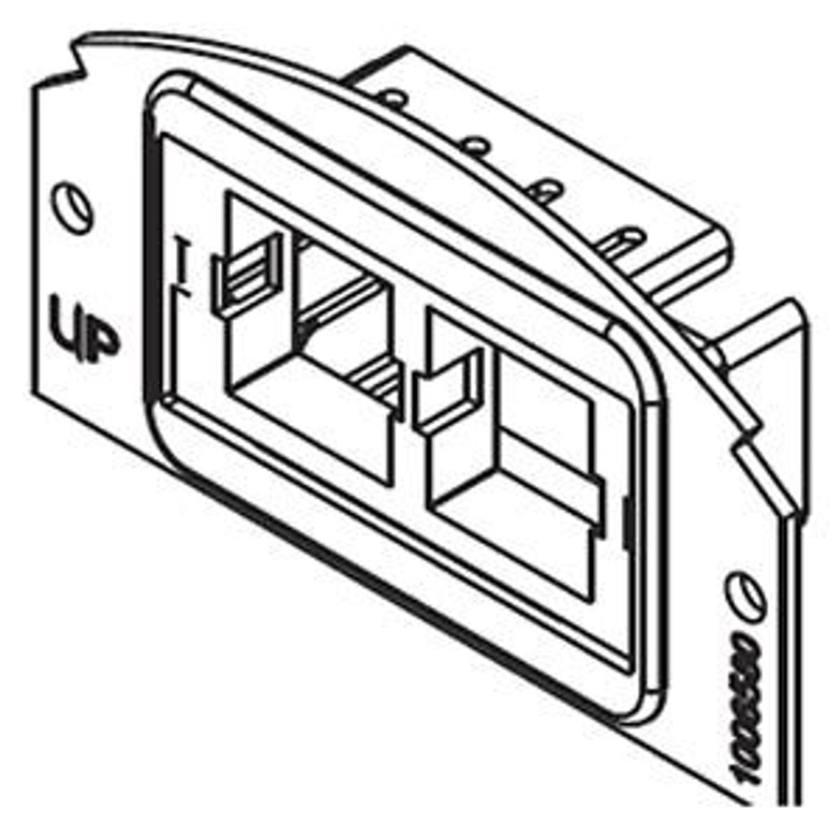 Legrand 682A-PT | Poke-Thru Components and Accessories, 6 (Hole) inch