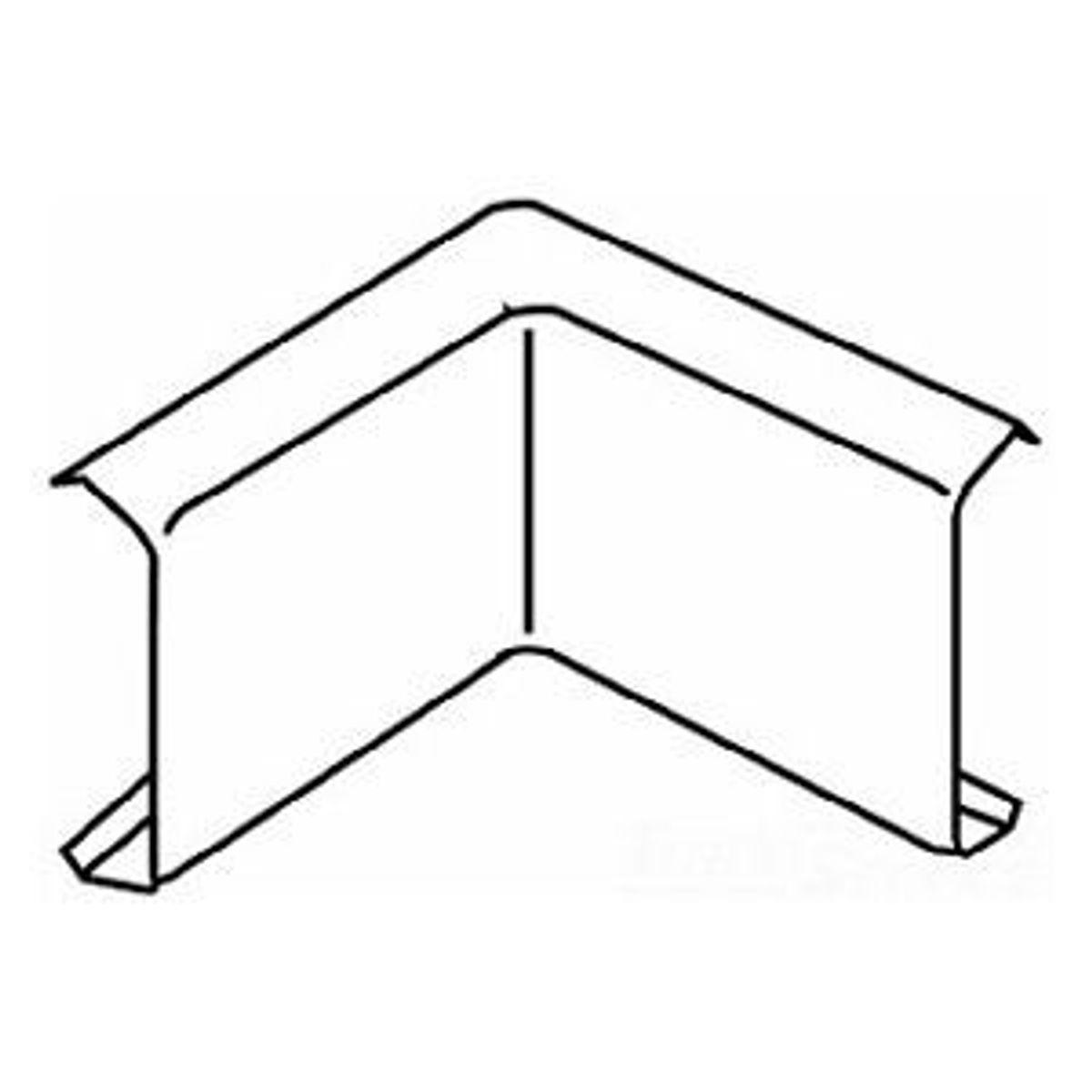 Legrand 817-WH | Wiremold 800 Series, Internal Elbow Fitting