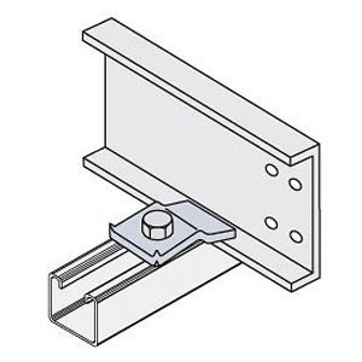 Legrand A-1893-01-ZN | PW Ladder Cable Tray Expansion Clamp
