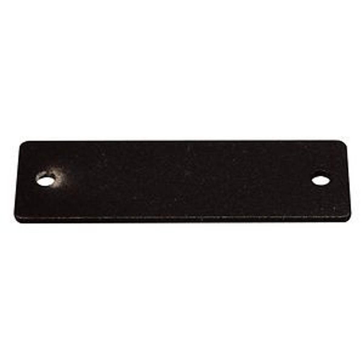 Legrand AV9003BK | Single Blank Plate, Metal, Black, 2.2 L x 0.7 W inch