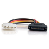 Legrand C2G 10149 | 7.5in 15-pin Serial ATA Male to LP4 Female Power Cable
