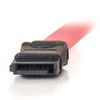 Legrand C2G 10152 | 18in 7-pin 180?1-Device Serial ATA Cable