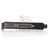 Legrand C2G 10338 | 11in DB25 Female Parallel Add-A-Port Adapter Cable with Bracket