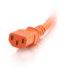Legrand C2G 17512 | 8ft 18AWG Power Cord (IEC320C14 to IEC320C13) - Orange