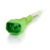 Legrand C2G 17483 | 2ft 18AWG Power Cord (IEC320C14 to IEC320C13) - Green