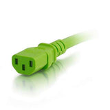 Legrand C2G 17561 | 8ft 14AWG Power Cord (IEC320C14 to IEC320C13) - Green
