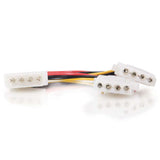 Legrand C2G 20413 | 14in One 5.25in to Two 5.25in Internal Power Y-Cable