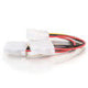 Legrand C2G 20413 | 14in One 5.25in to Two 5.25in Internal Power Y-Cable