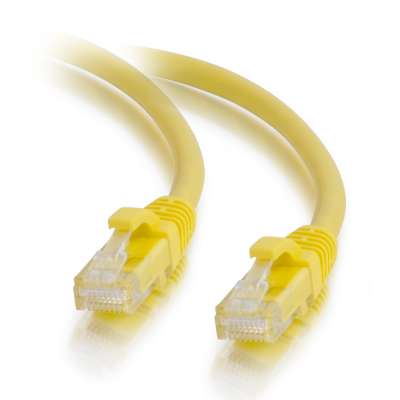 Legrand C2G 22142 | 50ft Cat5e Snagless Unshielded (UTP) Ethernet Network Patch Cable - Yellow