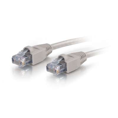 Legrand C2G 22835 | 20ft Cat5e Snagless UTP Unshielded Ethernet Network Patch Cable (USA-Made & TAA Compliant) - Gray