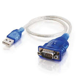 Legrand C2G 26886 | 1.5ft USB to DB9 Serial RS232 Adapter Cable