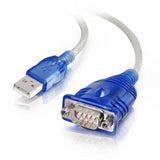 Legrand C2G 26886 | 1.5ft USB to DB9 Serial RS232 Adapter Cable