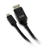 Legrand C2G 26901 | 3ft (0.9m) USB-C to Display Port Adapter Cable 4K 30Hz - Black