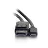 Legrand C2G 26901 | 3ft (0.9m) USB-C to Display Port Adapter Cable 4K 30Hz - Black