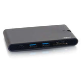 Legrand C2G 26916 | USB-C 9-in-1 Compact Dock with 4K HDMI, VGA, Ethernet, USB, SD Card Reader and Power Delivery up to 100W