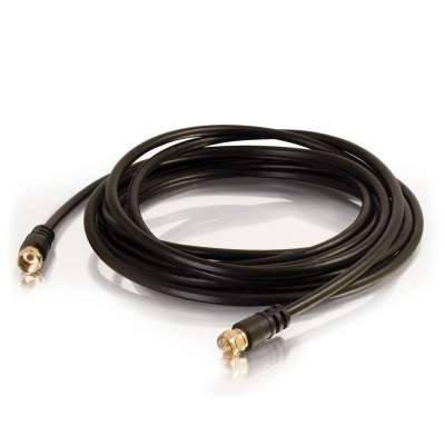 Legrand C2G 27031 | 12ft Value Series F-Type RG59 Composite Audio/Video Cable