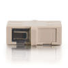 Quiktron 27098 | Fiber Optic Adapter, SC Female to SC Female Connector, Beige