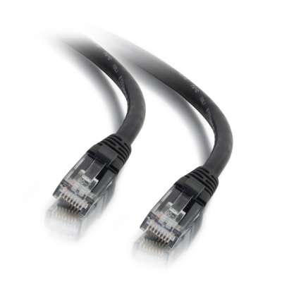 Legrand C2G 27150 | 1ft Cat6 Snagless Unshielded (UTP) Ethernet Network Patch Cable - Black