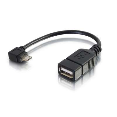 Legrand C2G 27320 | 6in Mobile Device USB Micro-B to USB Device OTG Adapter Cable