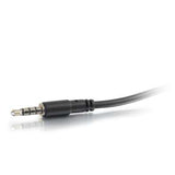 Legrand C2G 27394 | 6in 4-pin 3.5mm Microphone and Headphone Breakout Adapter Y-Cable