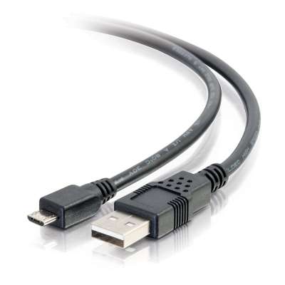 Legrand C2G 27395 | 15ft USB 2.0 A to Micro-B Cable M/M - Black (4.6m)