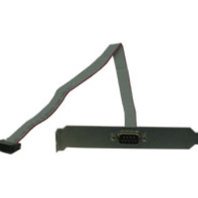 Legrand C2G 27550 | 16in DB9M Serial RS232 Add-A-Port Adapter Cable with Bracket for Intel Motherboards
