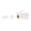 Legrand C2G 27575 | RJ45 Cat5E Modular (with Load Bar) Plug for Round Solid/Stranded Cable Multipack (100 pack)