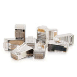 Legrand C2G 27578 | RJ45 Shielded Cat5e Modular Plug (with Load Bar) for Round Solid or Stranded Cable Multipack (50 pack)