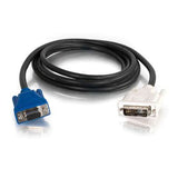 Legrand C2G 27590 | 2m DVI Male to HD15 VGA Female Video Extension Cable (6.6ft)