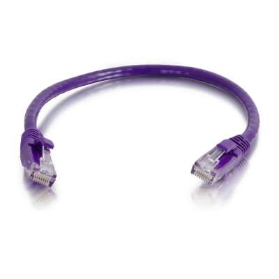 Legrand C2G 27806 | 50ft Cat6 Snagless Unshielded (UTP) Ethernet Network Patch Cable - Purple