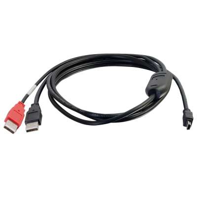 Legrand C2G 28107 | 6ft USB 2.0 Two A Male to One Mini-B Male Y-Cable