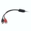 Legrand C2G 28107 | 6ft USB 2.0 Two A Male to One Mini-B Male Y-Cable