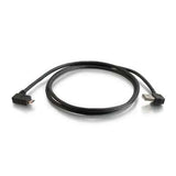 Legrand C2G 28116 | 5m USB 2.0 A Right Angle Male to Micro-USB B Right Angle Male Cable (16.4ft)