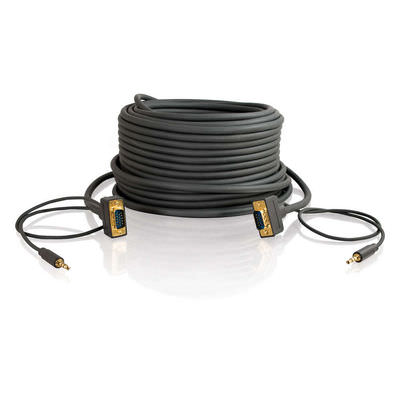 Legrand C2G 28252 | 25ft Flexima VGA + 3.5mm A/V Cable M/M - In-Wall CL3-Rated
