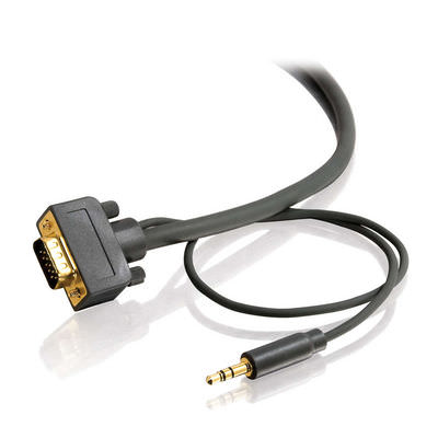 Legrand C2G 28252 | 25ft Flexima VGA + 3.5mm A/V Cable M/M - In-Wall CL3-Rated