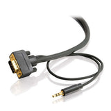 Legrand C2G 28252 | 25ft Flexima VGA + 3.5mm A/V Cable M/M - In-Wall CL3-Rated