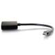 Legrand C2G 28271 | 8in Mini Display Port Male to 4K HDMI or VGA Female Adapter Converter - Black