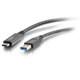 Legrand C2G 28831 | 3ft USB-C Male to USB-A Male Cable - USB 3.2 Gen 1 (5Gbps) - Black