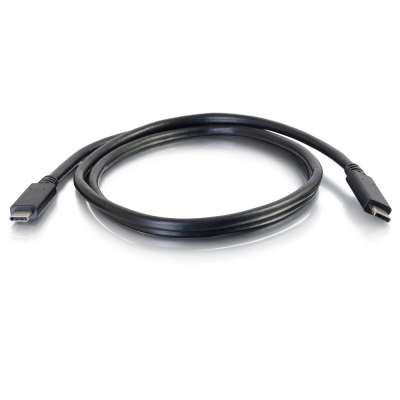 Legrand C2G 28848 | 3.3ft (1m) USB-C Male to USB-C Male Cable (20V 5A) - USB 3.2 Gen 2 (10Gbps)