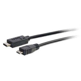 Legrand C2G 28850 | 3ft USB 2.0 USB-C to USB Micro-B Cable M/M - Black