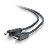 Legrand C2G 28857 | 12ft USB 2.0 USB-C to USB Mini-B Cable M/M - Black