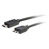 Legrand C2G 28864 | 10ft USB-C Male to USB Micro-B Male Cable - USB 3.2 Gen 1 (5Gbps) - Black
