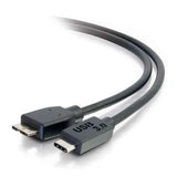 Legrand C2G 28864 | 10ft USB-C Male to USB Micro-B Male Cable - USB 3.2 Gen 1 (5Gbps) - Black