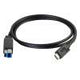 Legrand C2G 28865 | 3ft USB-C Male to USB-B Male Cable - USB 3.2 Gen 1 (5Gbps) - Black