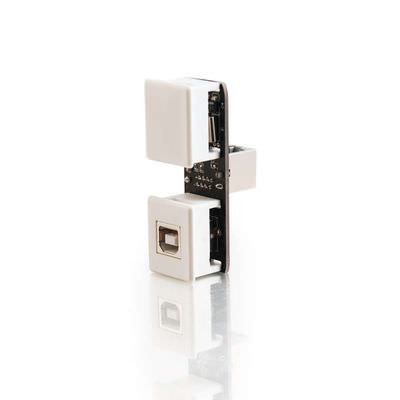 Legrand C2G 29349 | USB 1.1 Over Cat5 Superbooster Extender Keystone Insert Transmitter