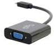 Legrand C2G 29471 | USB-C to VGA Video Adapter Converter - Black